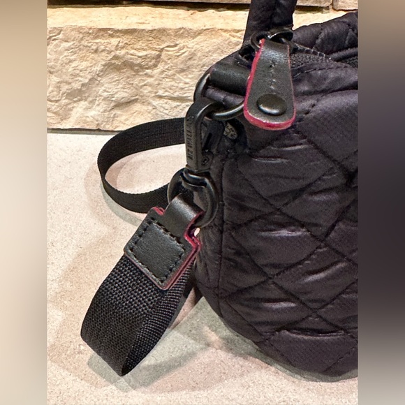 MZ Wallace Petite Metro Deluxe Black Crossbody Bag - Picture 11 of 16